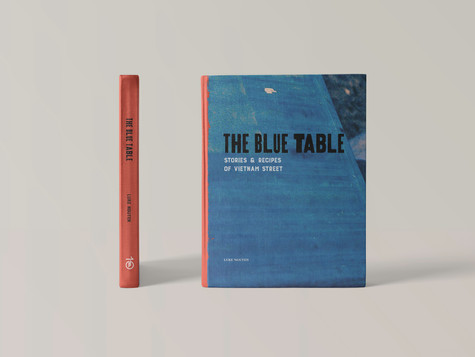 The Blue Table Cover