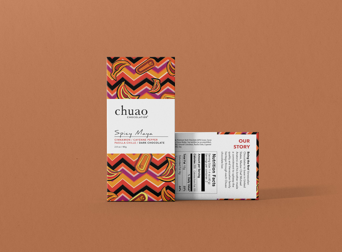 Chuao Spicy Maya Packaging