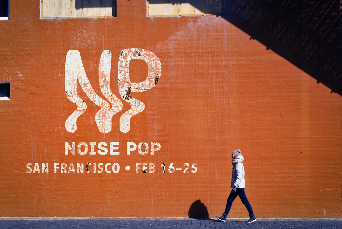 Noise Pop Environmental Graphics
