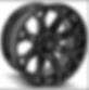 Thumbnail: Brushed Black Wheel 4p83