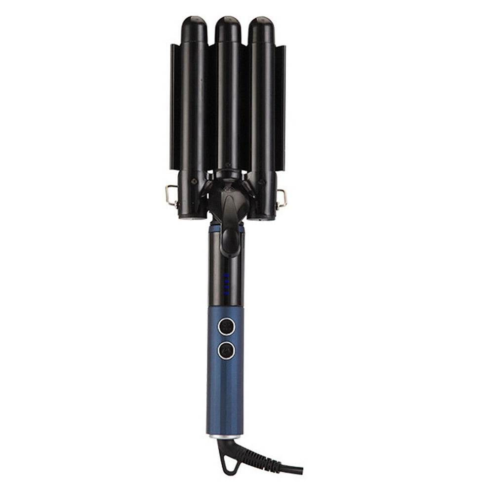 Thumbnail: Professional Foldable Hair Curling Irons Styling Tools With Hair