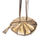 Thumbnail: Sharif Museum Ostrich Dimple Leather Balloon Bag w/ Pouch