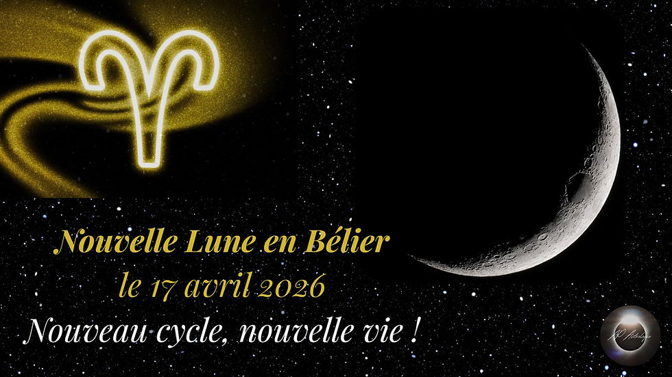 Nouvelle Lune en Bélier le 17 avril 2026 : nouveau cycle, nouvelle vie !