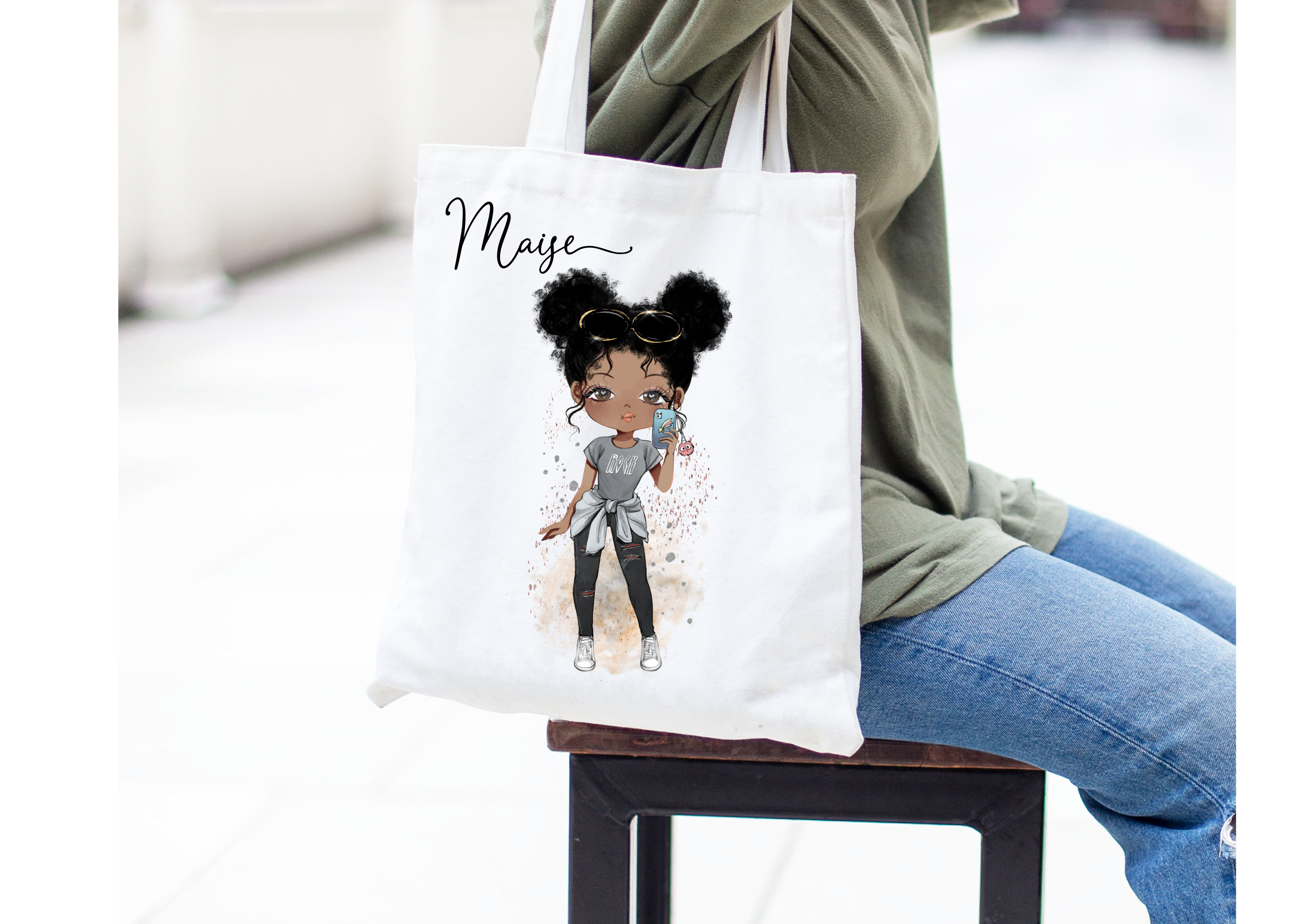 Tilly Fashion Doll - Reusable Tote Bag