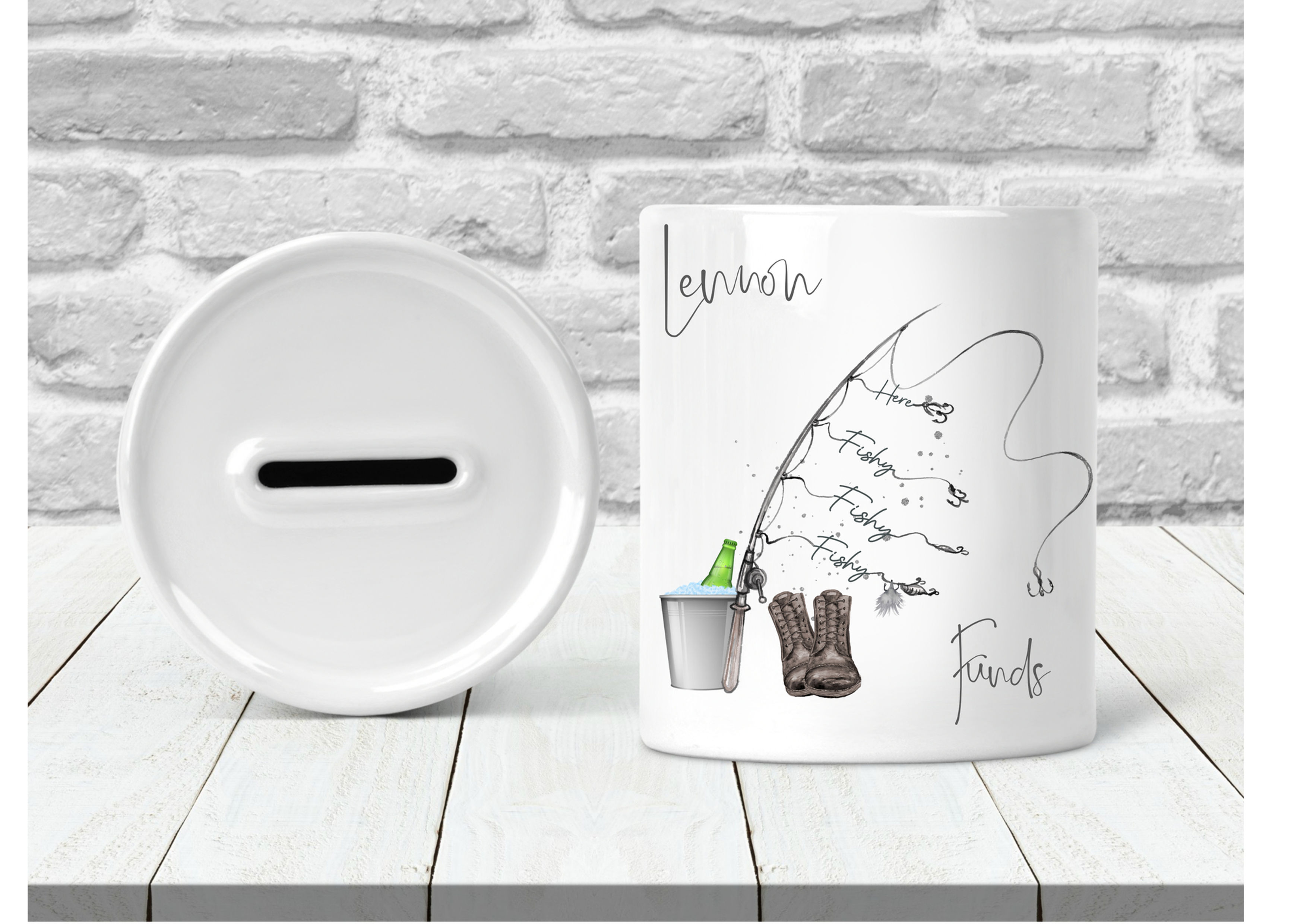 Fishing Fund Money Box