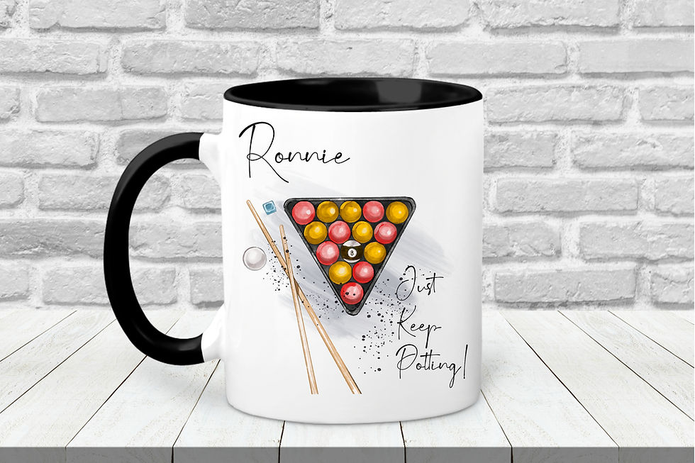 Thumbnail: Pool - Black Mug