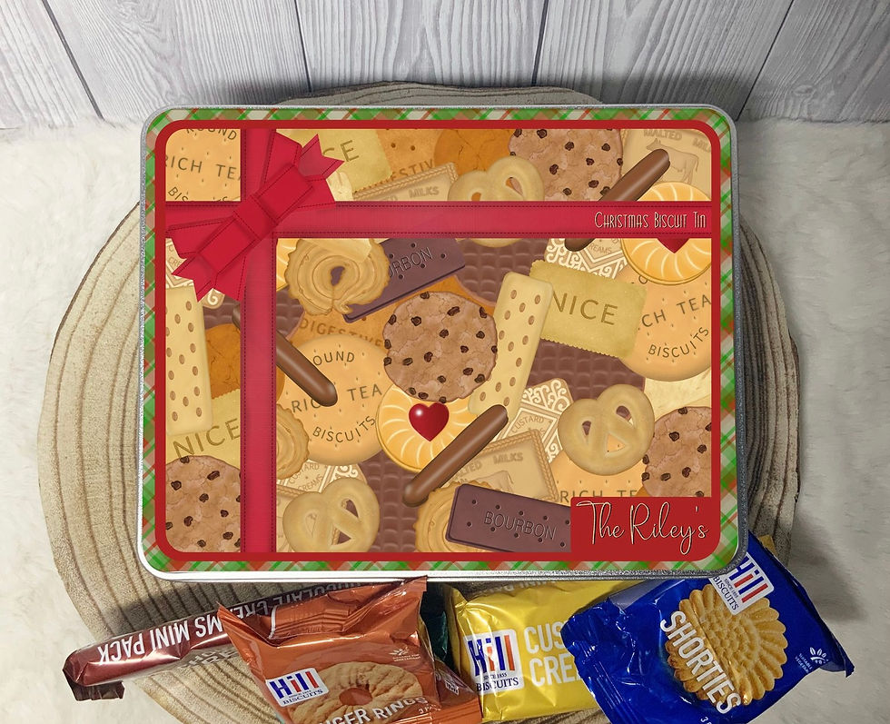 Thumbnail: Traditional Christmas Biscuit Tin