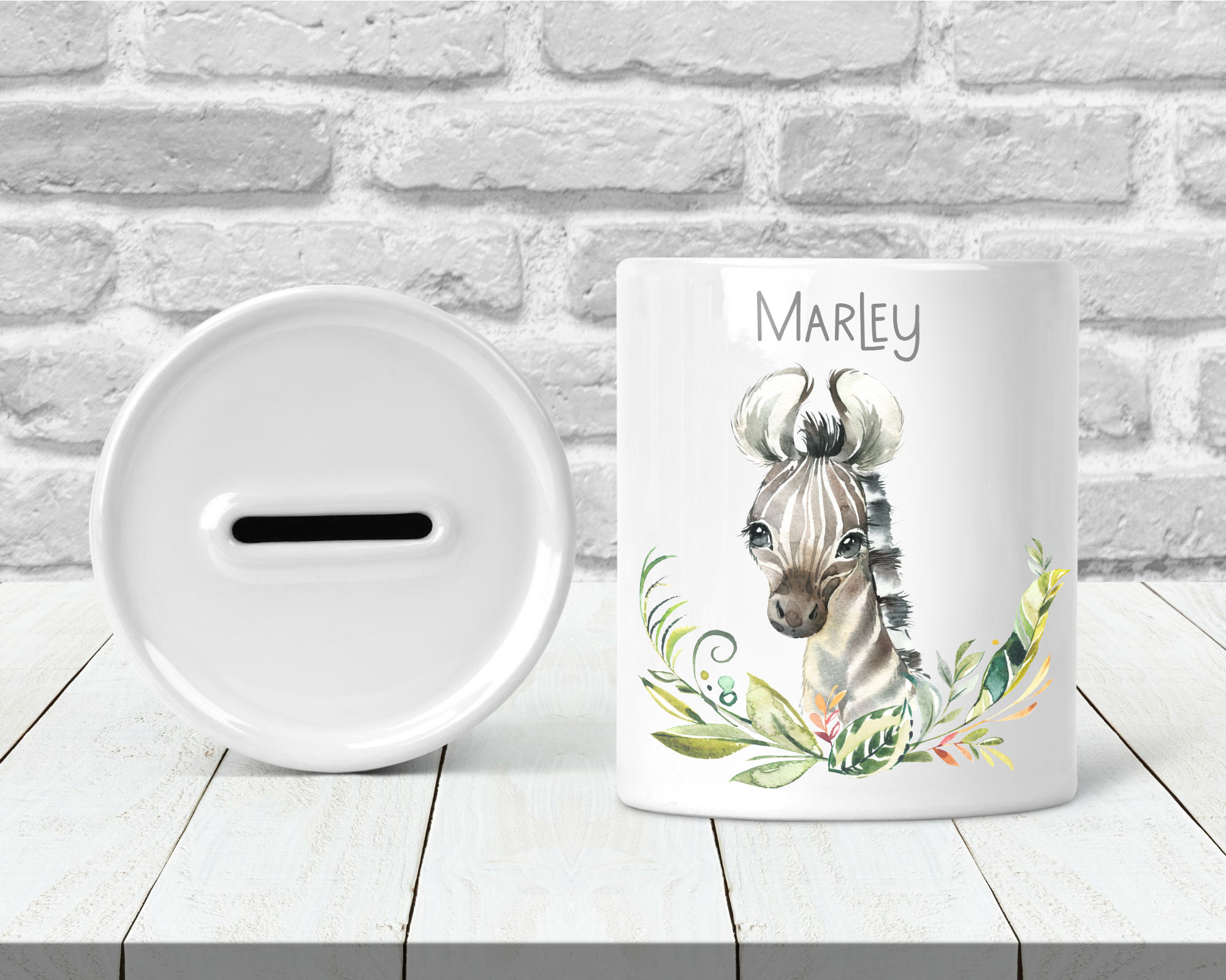 Baby Safari Animal Money Box