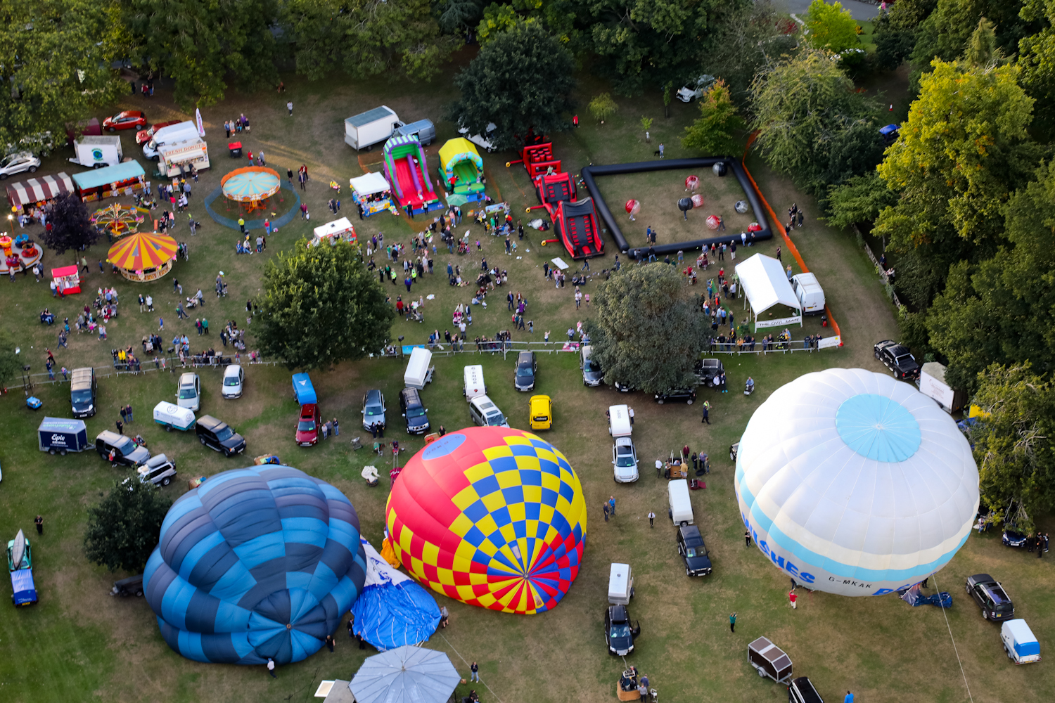 Gallery Shropshire Oswestry Balloon Carnival