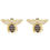 Thumbnail: Honey Bee Stud Earrings Gold