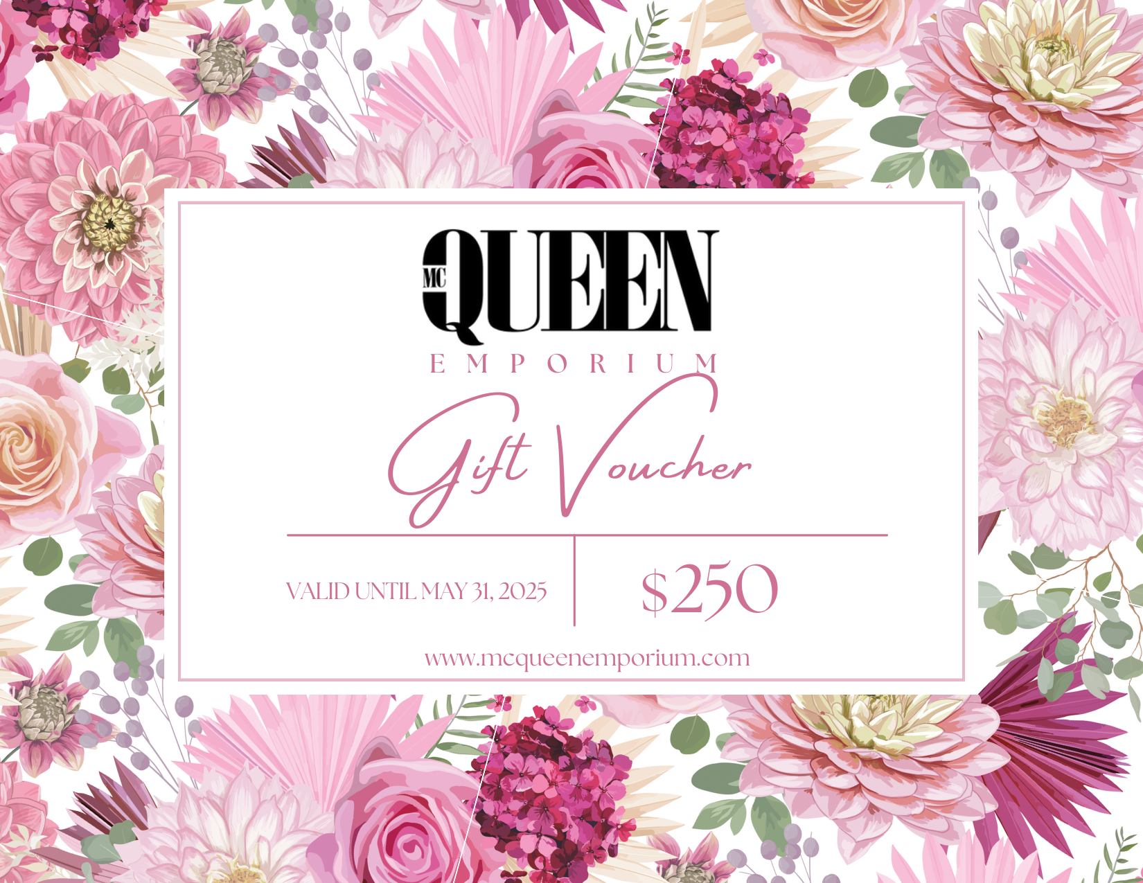 $250 Gift Voucher