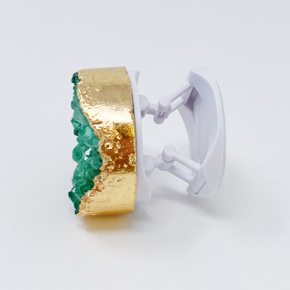 Thumbnail: Golden Edge Natural Stone Device Grip