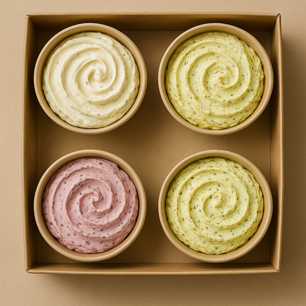 Boîte de Dégustation fromage à la crème Maison