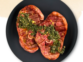 TRANCHES DE GIGOT À L’HUILE DE CITRON ET GREMOLATA ASIATIQUE - Agneau du Québec