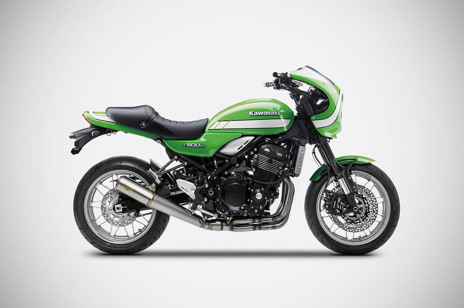 COMPLETO ZARD ACCIAIO OMOLOGATO KAWASAKI Z900RS 2018-2020