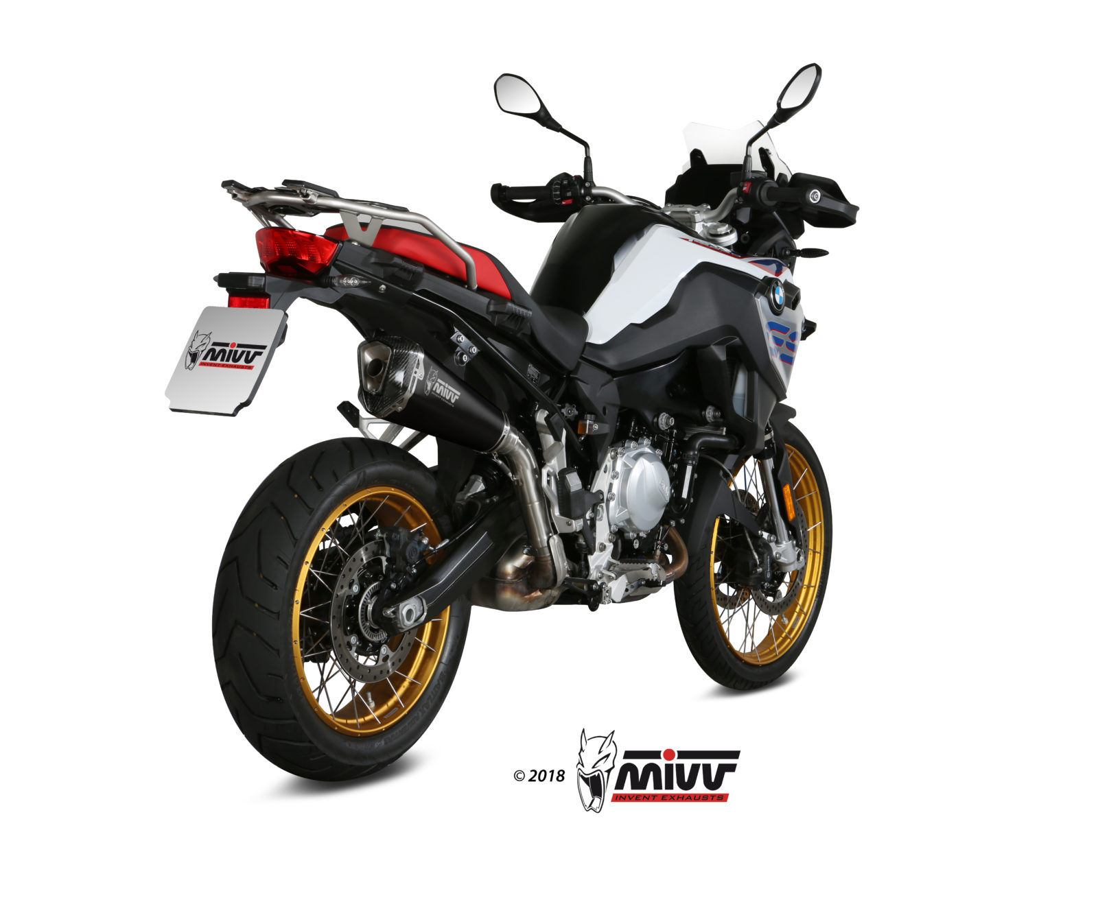 MIVV DELTA RACE ACCIAIO NERO OMOLOGATO BMW F850GS 2018-2024