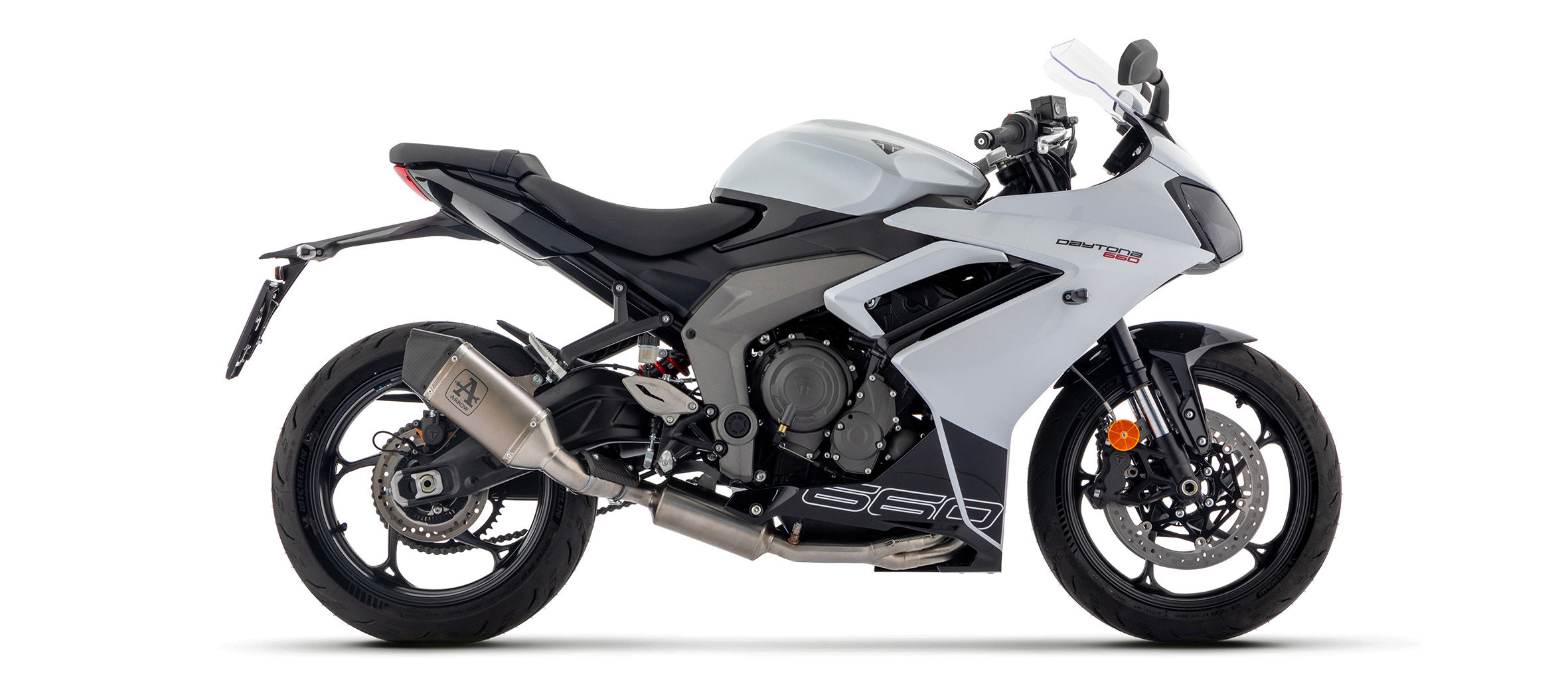 COMPLETO ARROW VELOCE TITANIO RACING TRIUMPH DAYTONA 660 2024-2025
