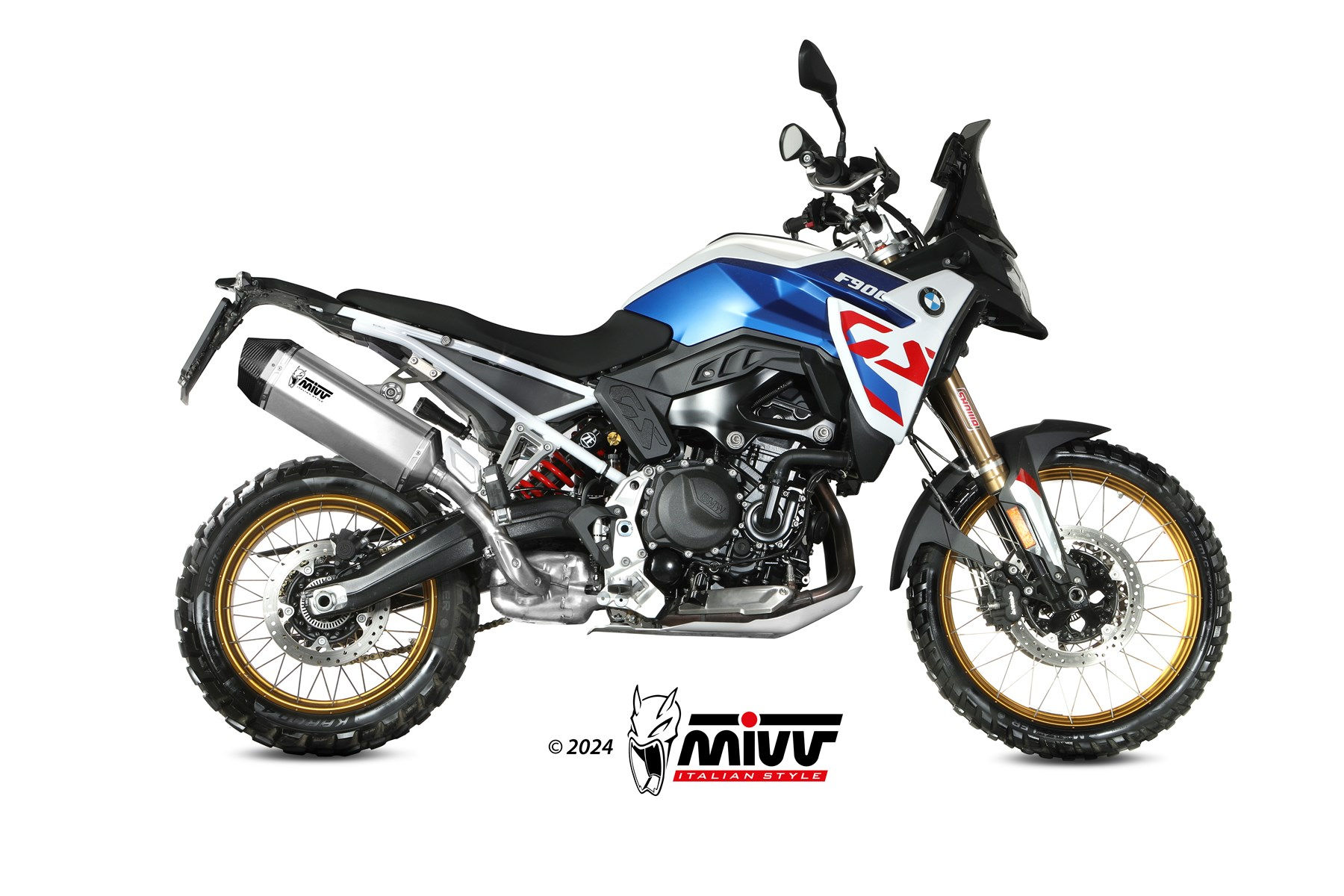 MIVV SPEED EDGE ACCIAIO OMOLOGATO BMW F900GS 2024-2025
