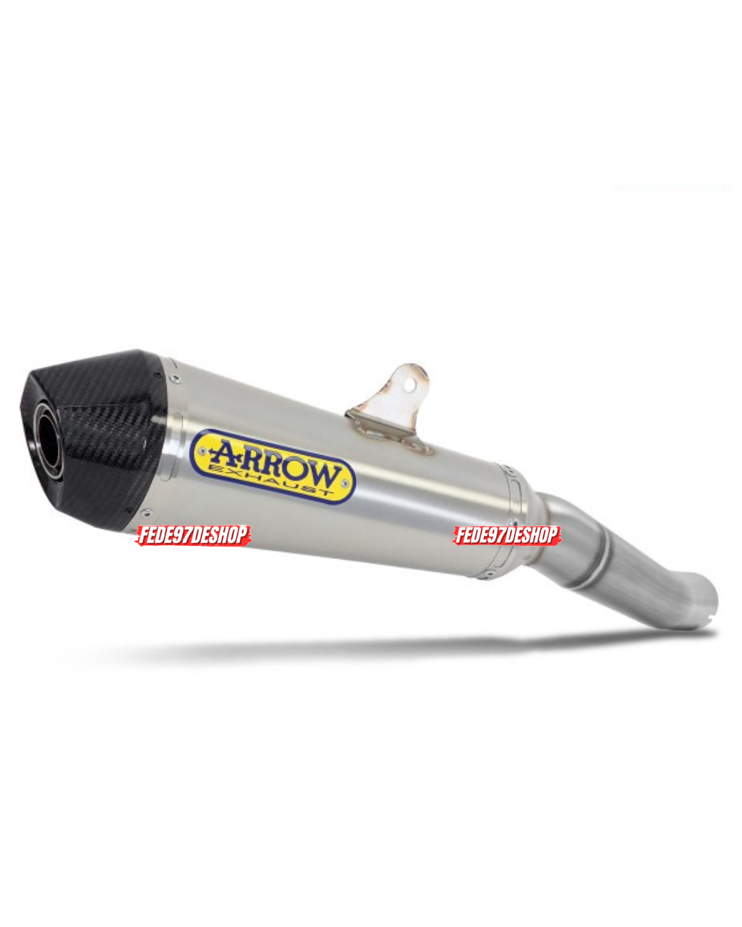 TERMINALE ARROW X-KONE OMOLOGATO ACCIAIO DUCATI HYPERMOTARD 939 2016>2018