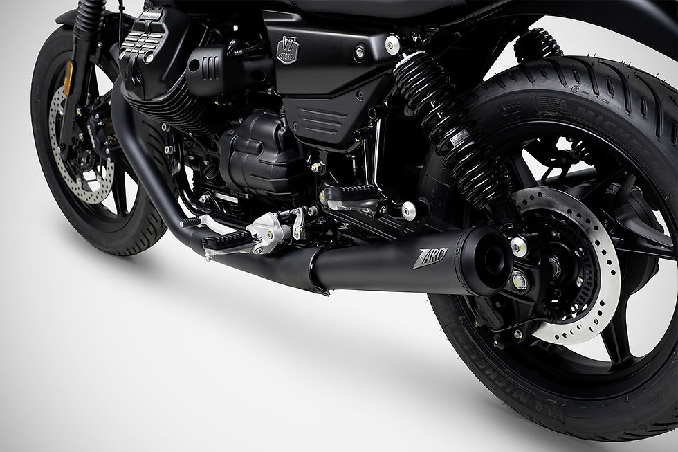 Miniatura: SCARICO ZARD MOTO GUZZI V7 850 2025 ACCIAIO NERO RACING TROFEO