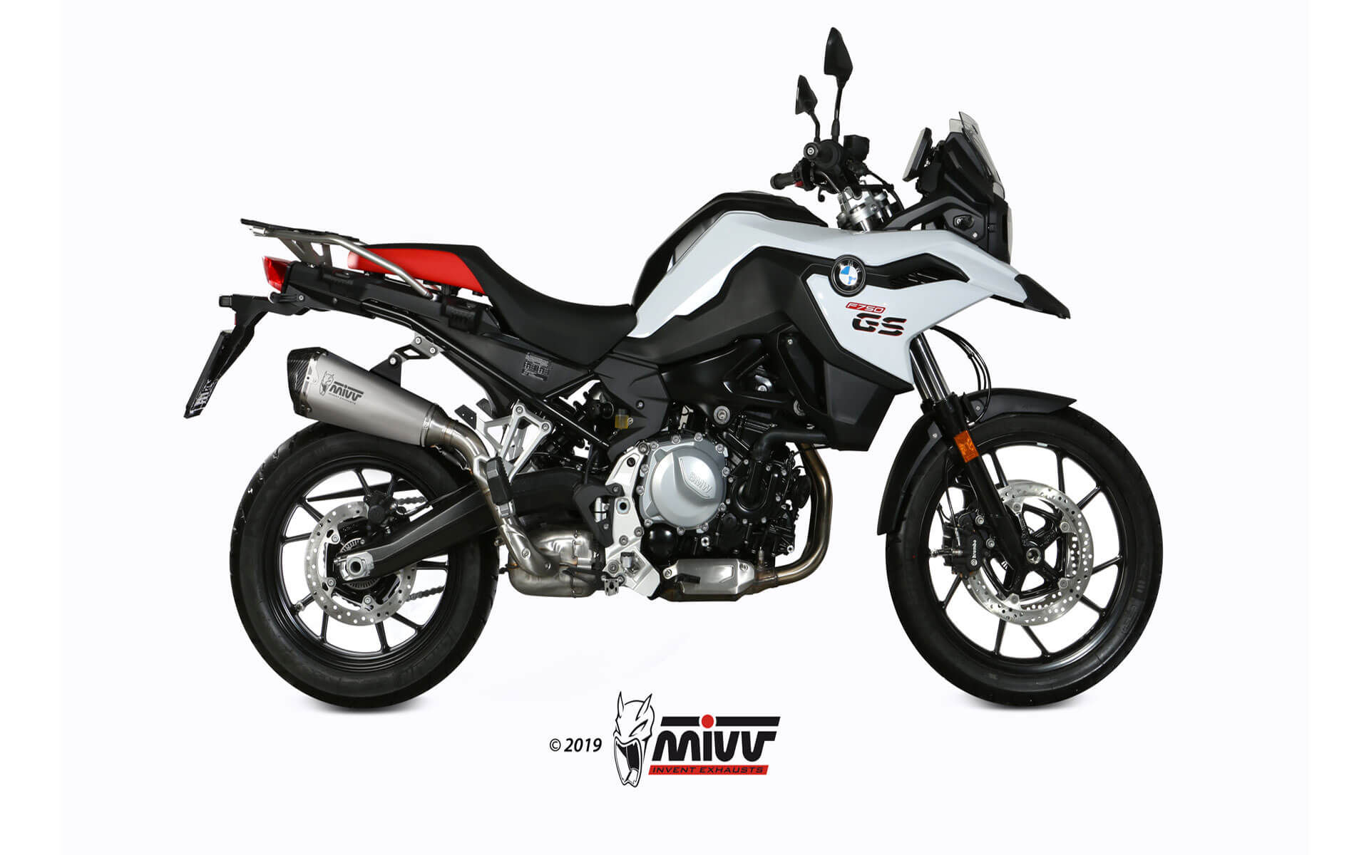 MIVV DELTA RACE ACCIAIO OMOLOGATO BMW F750GS 2018-2024