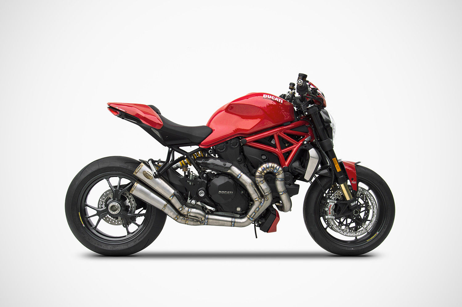 COMPLETO ZARD TITANIO RACING DUCATI MONSTER 1200R 2016-2019