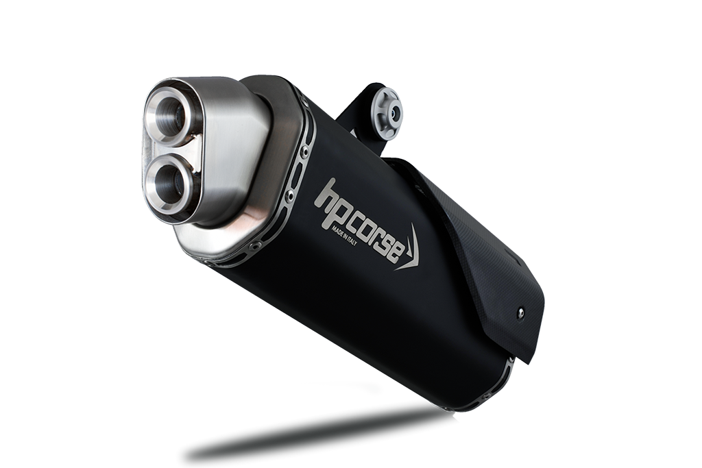 HPCORSE 4-TRACK R NERO OMOLOGATO TRIUMPH TIGER 800 2010-2020