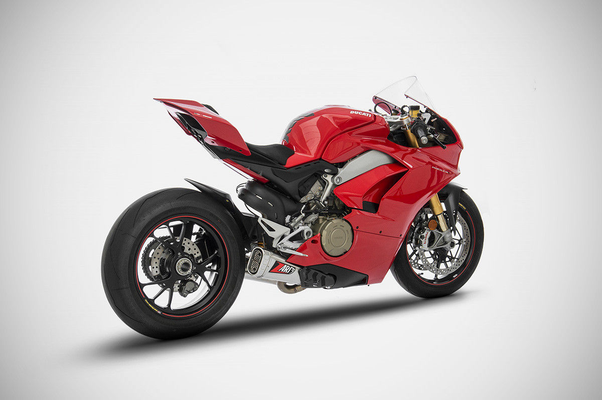 ZARD COMPENSED TITANIO RACING FONDELLO TITANIO/INOX PANIGALE V4/V4S 2018-2023