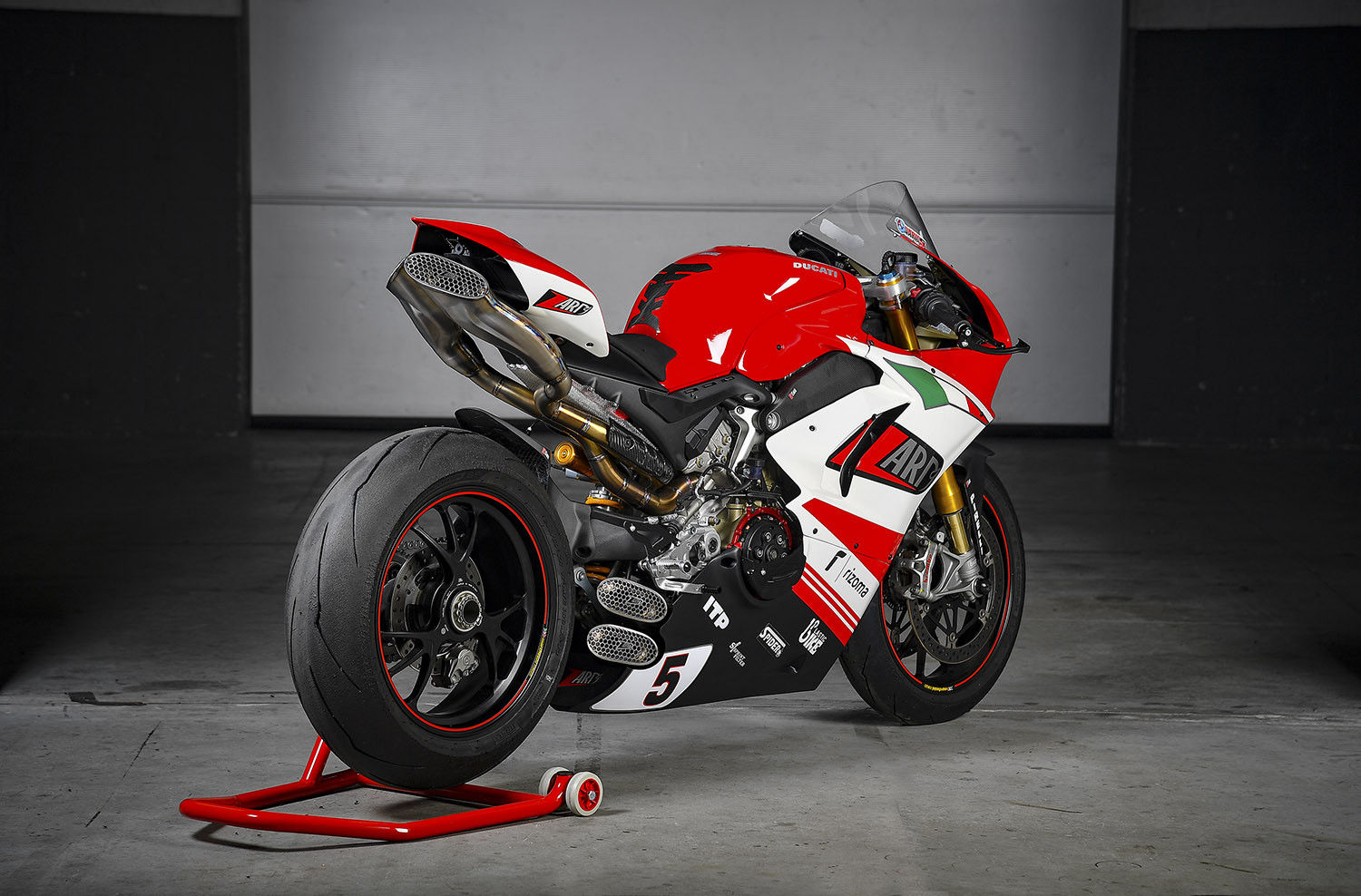 SCARICO ZARD PANIGALE V4-V4S |"DM5" ACCIAIO 18-19