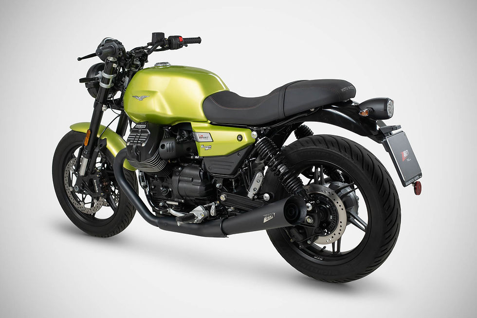 Miniatura: SCARICO ZARD MOTO GUZZI V7 850 2026 ACCIAIO NERO RACING EVO