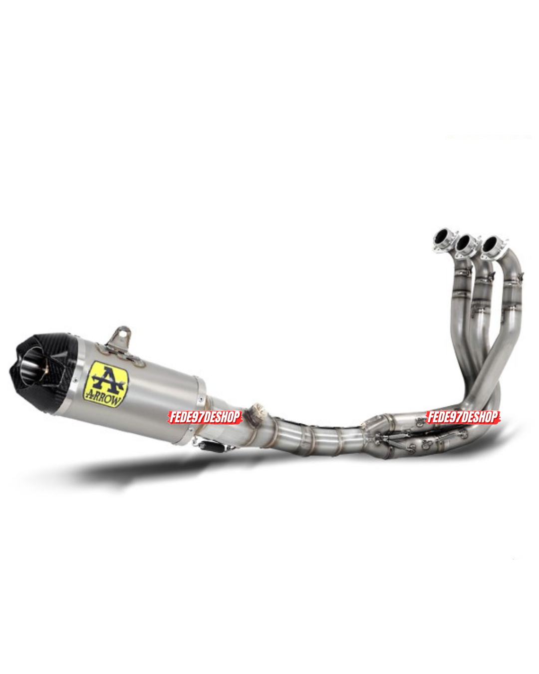 COMPLETO ARROW WORKS OMOLOGATO IN TITANIO PER YAMAHA MT09 2021-2023