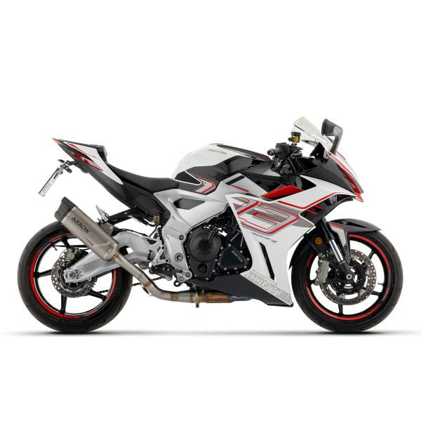 TERMINALE ARROW INDY RACE EVO OMOLOGATO TITANIO ZONTES ZT703-RR 2025-2026