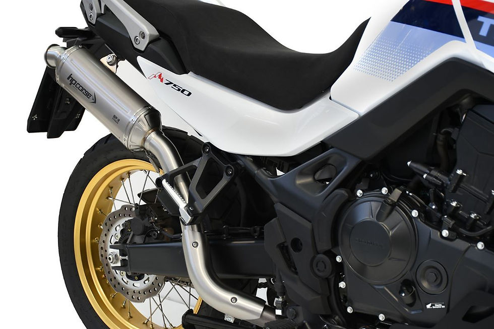 Miniatura: HPCORSE SP-2 SHORT TITANIUM OMOLOGATO HONDA XL750 TRANSALP 2023-2026