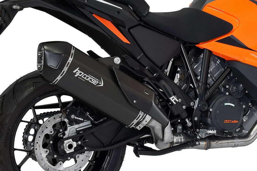 Miniatura: HPCORSE SPS CARBON RR BLACK TITANIUM OMOLOGATO KTM 1290 SUPERADVENTURE S/R 21-24