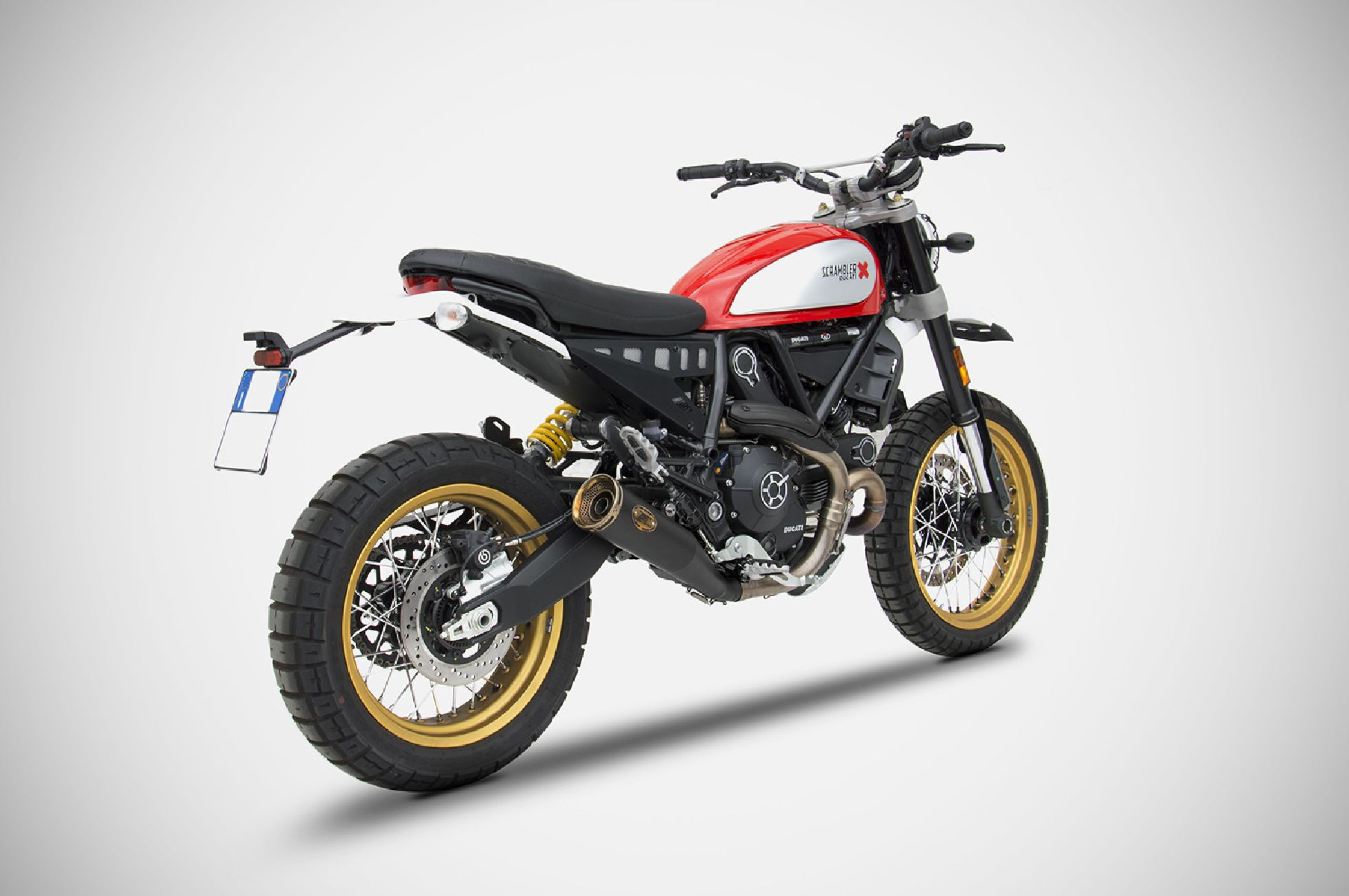 ZARD ZUMA ACCIAIO NERO RACING SCRAMBLER DESERT SLED 2021-2022