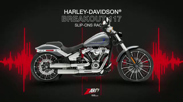 Miniatura: SCARICHI ZARD INOX NERO RACING FONDELLO BRONZO HARLEY DAVIDSON BREAKOUT 2025-26