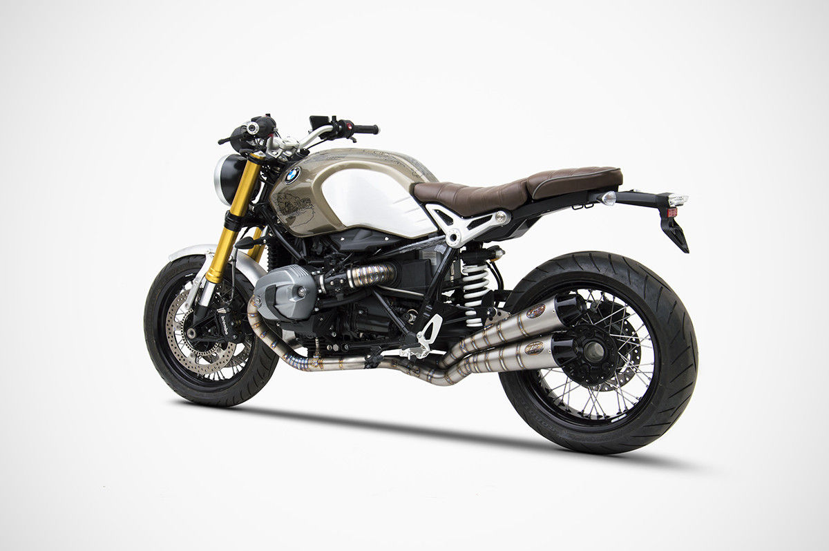 COMPLETO ZARD SOVRAPPOSTO TITANIO RACING BMW RNINET 2015-2020