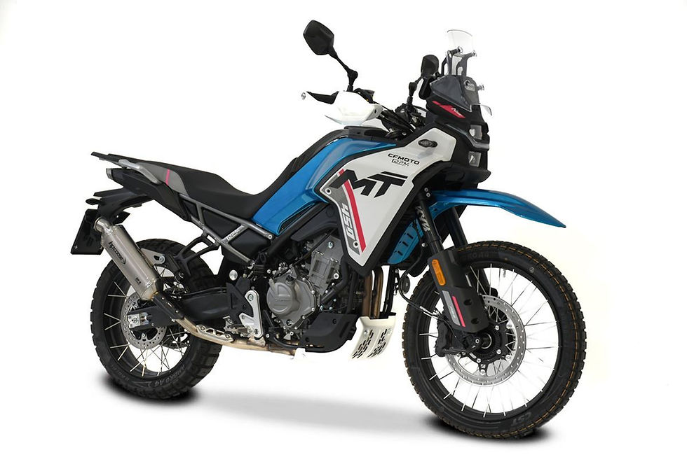 Miniatura: HPCORSE SP-2 SHORT TITANIUM OMOLOGATO CFMOTO 450MT 2024-2026