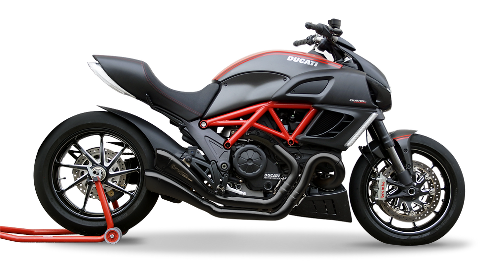 Miniatura: SCARICO HPCORSE HYDROFORM BLACK RACING DUCATI DIAVEL 1200 2011-2016