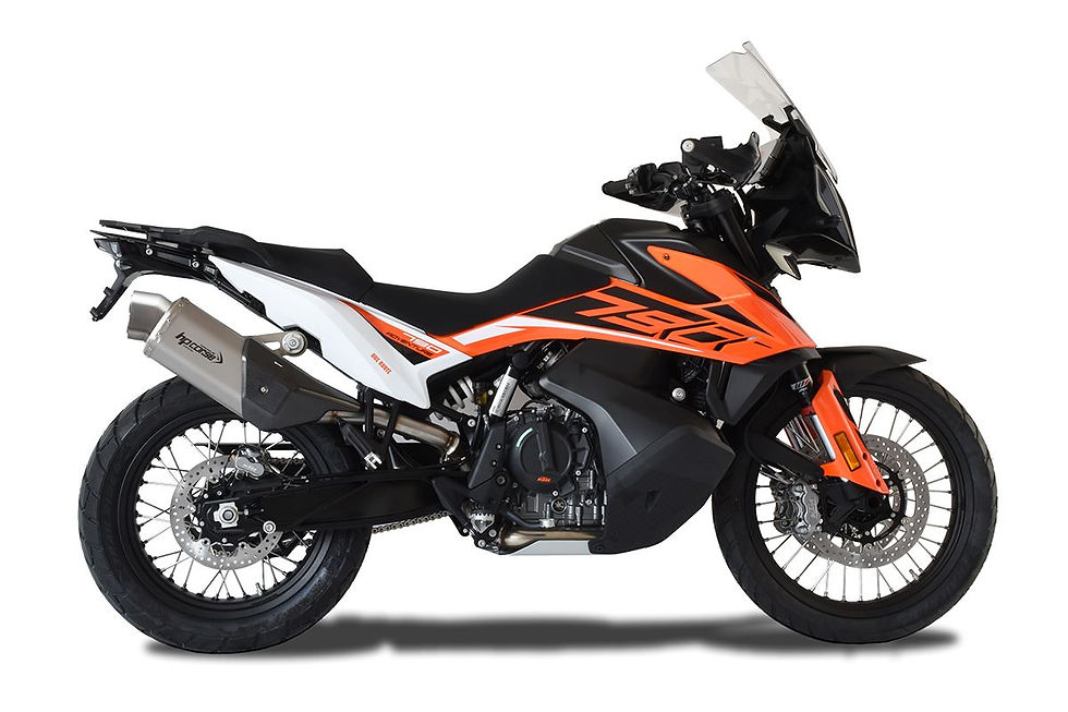 Miniatura: SCARICO HPCORSE 4-TRACK R SHORT TITANIO OMOLOGATO KTM 790 ADVENTURE 2019-2024