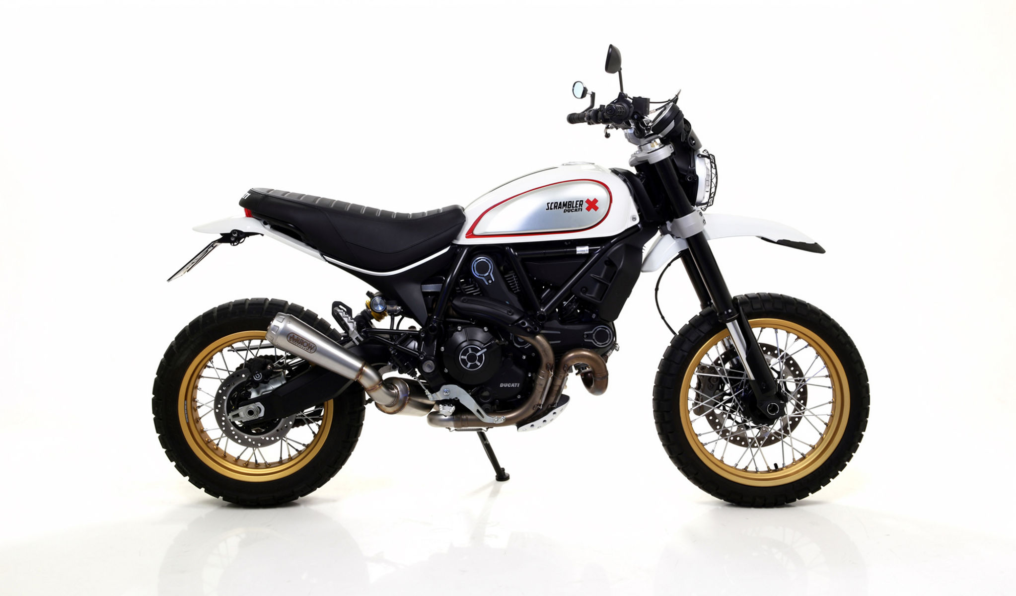 TERMINALE ARROW PRO-RACE INOX OMOLOGATO DUCATI SCRAMBLER 800 DESERT SLED 17-20