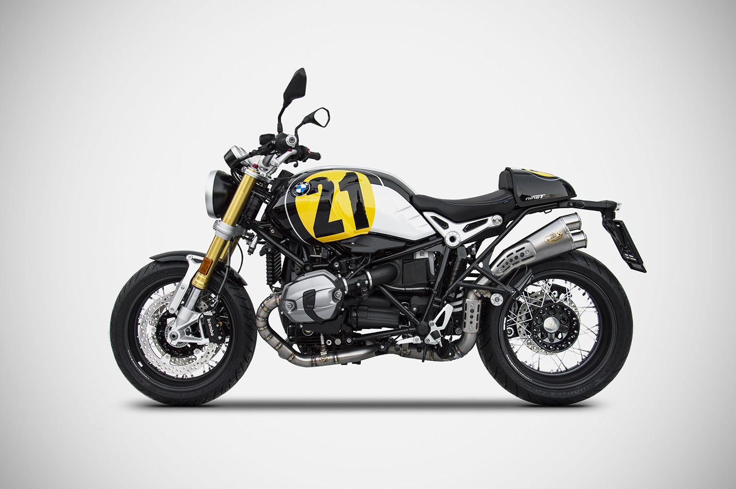 ZARD SPECIAL ED ACCIAIO OMOLOGATO BMW RNINET 2021-2023