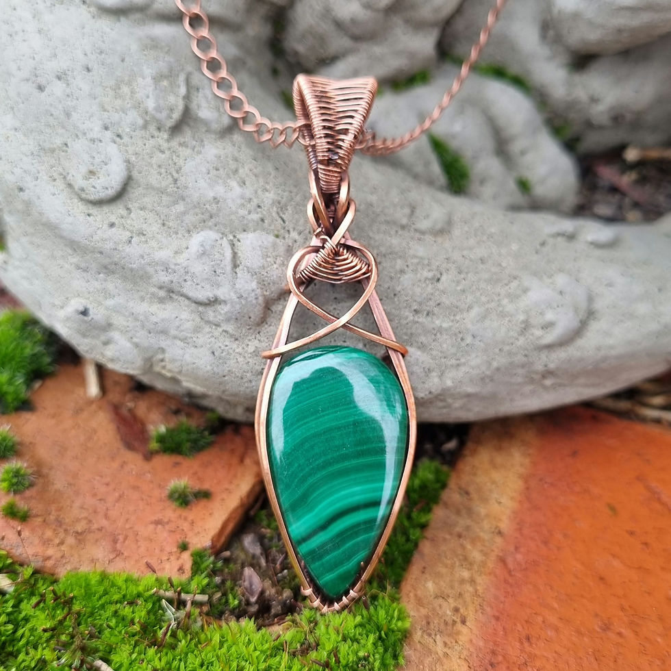 Malachite Necklace 