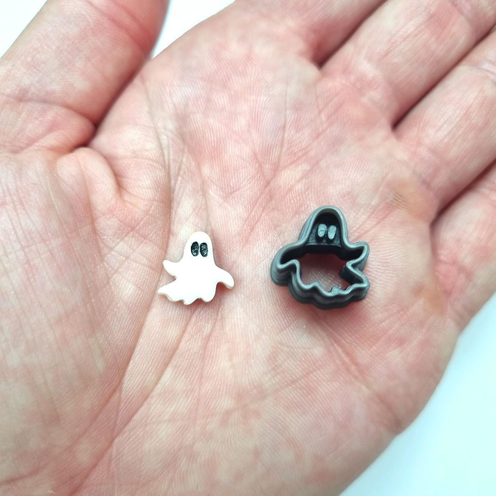 Thumbnail: Halloween Polymer Clay Stud Earring Cutters