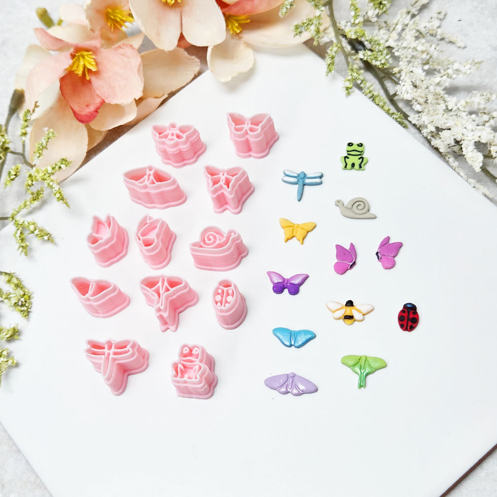 Tiny Micro Cutters - Garden Friends Set