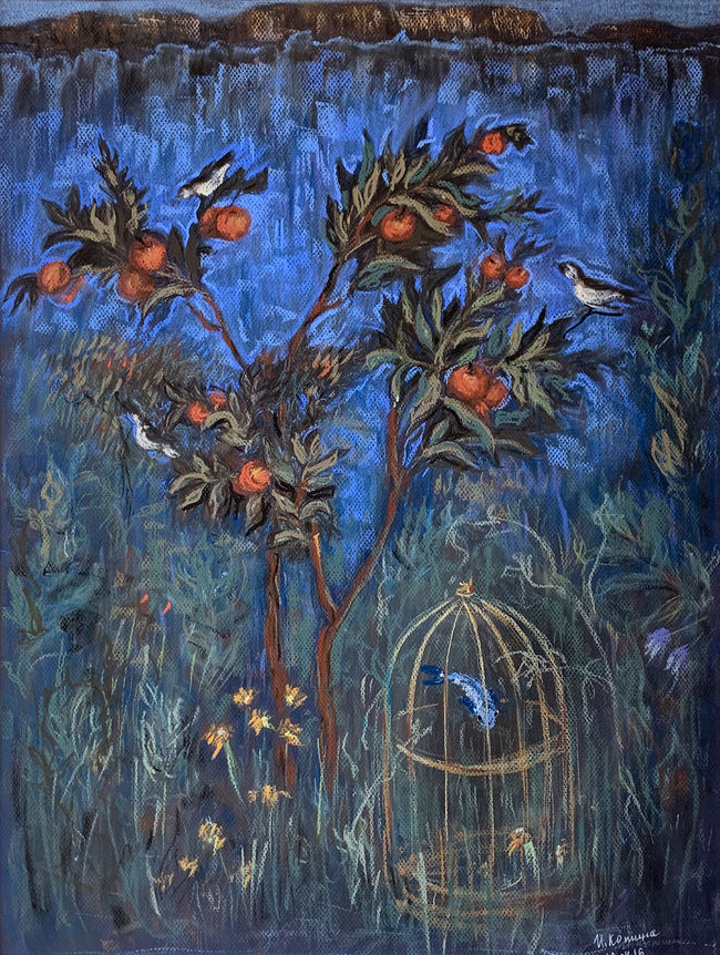 "Orange grove". 55x65 cm, pastel on paper. 2016

"Апельсиновая роща". 55x65 cm, пастель на бумаге. 2016