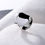 Thumbnail: Kimono silver ring