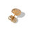 Thumbnail: Cup sea shell single earring 