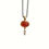 Thumbnail: Oval Carnelian necklace 