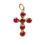 Thumbnail: Gold Ruby cross